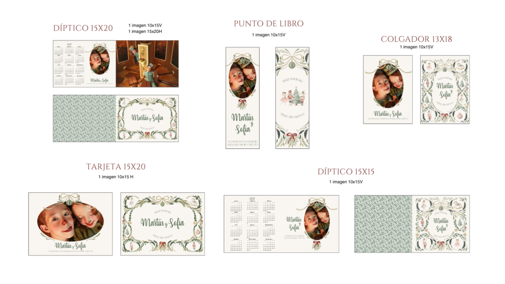 Offset navideño profesional
